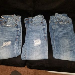 Various size Jeans